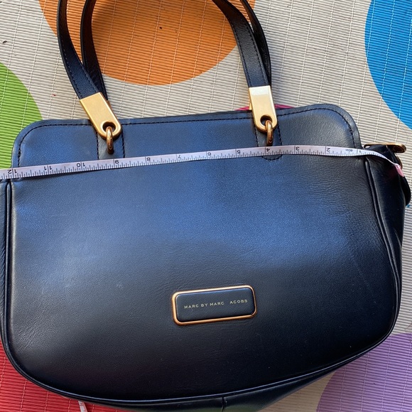 Marc by Marc Jacobs Bag Motif Ladies Black Leather Tote - Picture 8 of 9